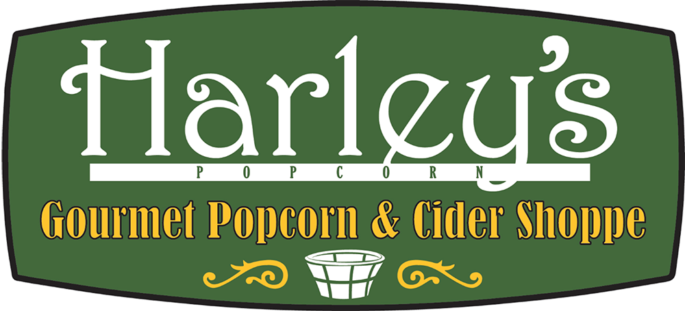 Harley's Popcorn Logo