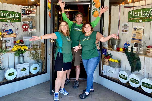 Harley's Staff at Storefront